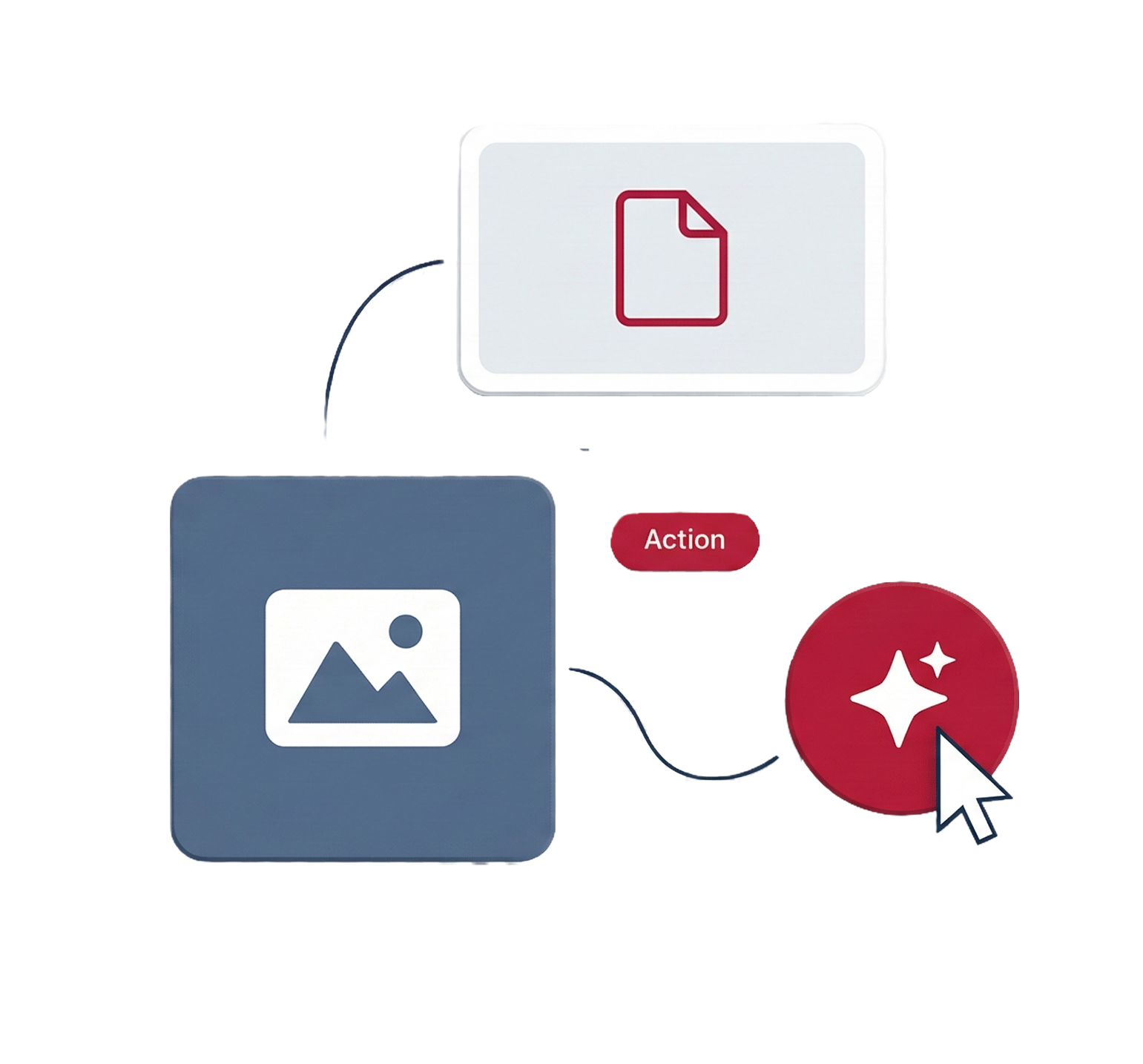 Print and embroidery feature illustration